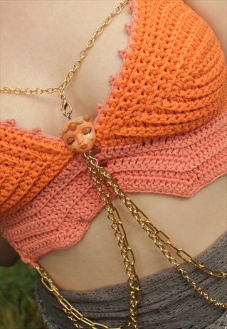 SACRAL CHAKRA WRAP TOP