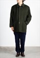 MEN'S PISCHL DOLOMITEN GREEN LODEN SHORT COAT