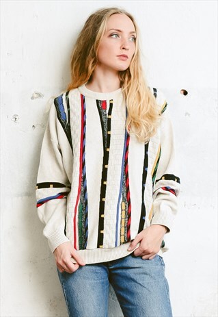 VINTAGE 80S COOGI STYLE JUMPER