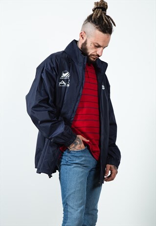 VINTAGE 90S REEBOK RAINCOAT JACKET / S2096
