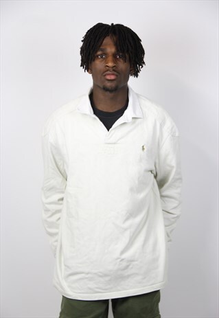 VINTAGE RALPH LAUREN THICK POLO-SHIRT
