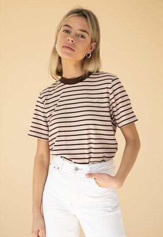 ERIS TEE - NUDE STRIPE