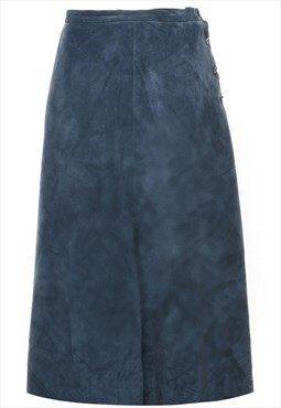 Calvin Klein Suede Skirt - L