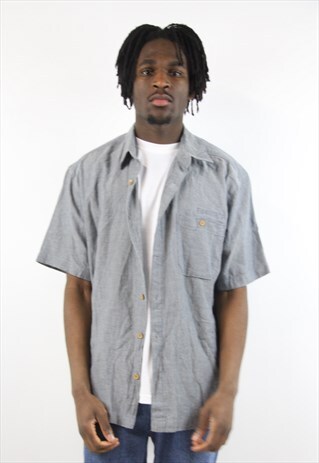 VINTAGE WOOLRICH GREY SHIRT