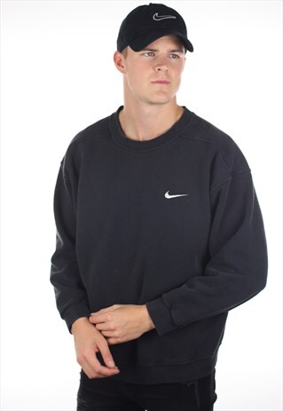 VINTAGE 90S NIKE SMALL LOGO SWEATSHIRT JUMPER