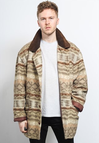 VINTAGE AZTEC INCA JACKET