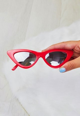 MONTANA RED CAT EYE SUNGLASSES