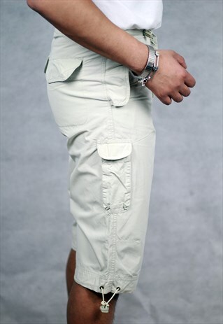 VINTAGE DKNY CAPRI CARGO TROUSERS SHORTS