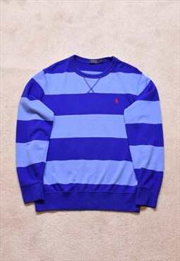 Polo Ralph Lauren Blue Striped Sweater