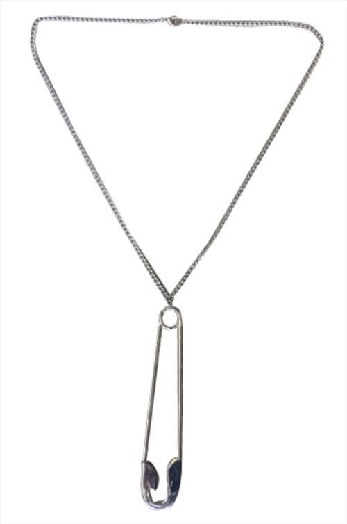 safety pin necklace 