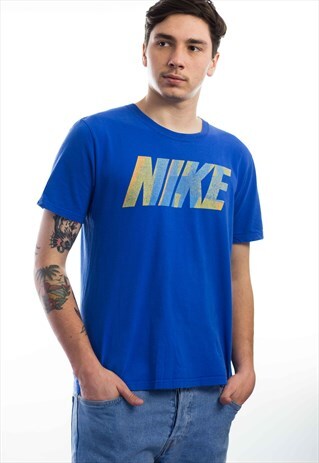 VINTAGE NIKE LOGO T-SHIRT 90S M 5.9