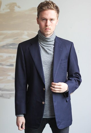 VINTAGE BURBERRY SUIT BLAZER JACKET