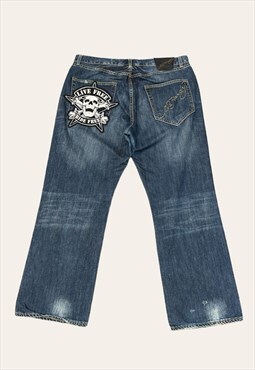 Ed Hardy Vintage Denim Washed Jeans W38