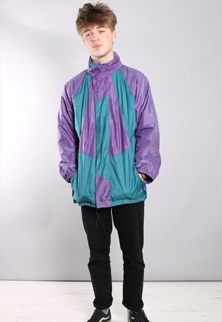 VINTAGE WINDBREAKER ANORAK JACKET