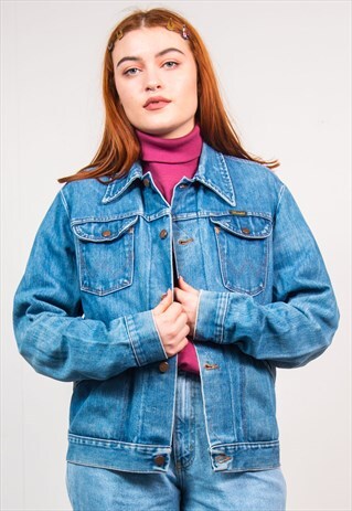 WRANGLER VINTAGE 90'S BLUE DENIM JACKET