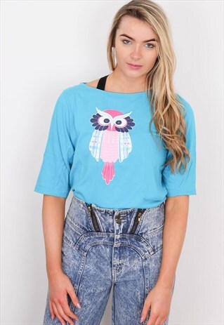 VINTAGE OWL T SHIRT
