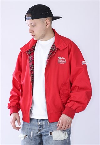 VINTAGE MENS LONSDALE LONDON HARRINGTON JACKET
