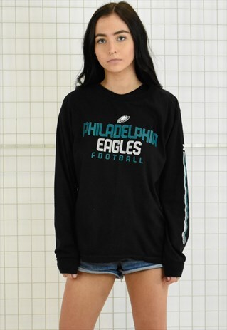 REEBOK PHILADELPHIA EAGLES LONG SLEEVE T-SHIRT