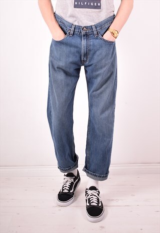 LEVI'S MENS VINTAGE JEANS W34 L30 BLUE 90S