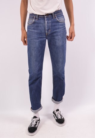 VINTAGE LEE JEANS STRAIGHT BLUE