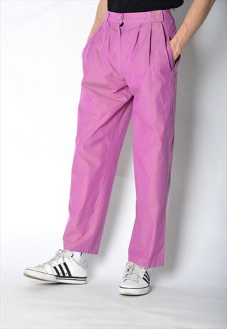 VINTAGE 80S UNISEX PURPLE PANTS