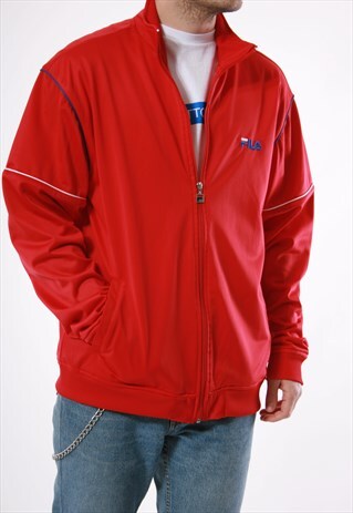 90S VINTAGE FILA RARE OLDSCHOOL TRACK JACKET 13694