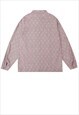 BUTTERFLY DENIM JACKET EMBROIDERED JEAN BOMBER IN PINK