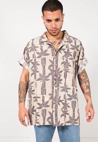 VINTAGE 80S HAWAIIAN SHIRT / S1800