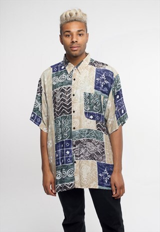 'GREGO' SHORT SLEEVE VINTAGE SHIRT