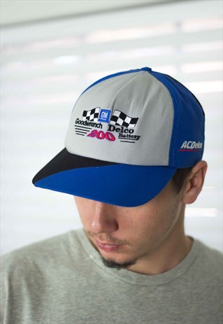 VINTAGE NASCAR LOGO BASEBALL CAP 90S X 2.3