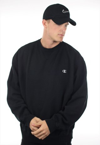 VINTAGE CHAMPION USA SMALL LOGO SWEATSHIRT JUMPER