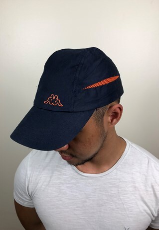 VINTAGE BLUE KAPPA CAP