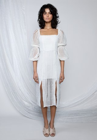 WHITE LIES DRESS