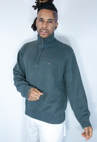 TOMMY HILFIGER 1/4 ZIP SWEATSHIRT