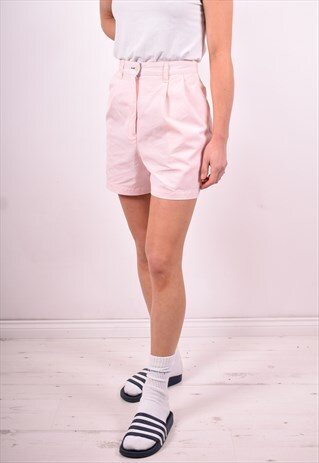 TOMMY HILFIGER WOMENS VINTAGE SHORTS W32 PINK 90'S