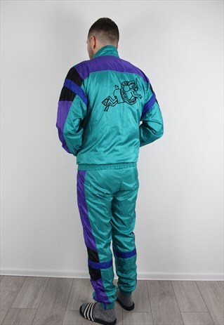 ADIDAS FULL TRACKSUIT TOP AND PANTS DONALD DUCK