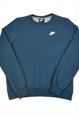 Vintage Nike Crewneck Sweatshirt Blue XS