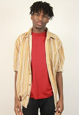 VINTAGE CORD STRIPED SHIRT