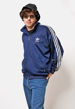 ADIDAS Originals retro 90s track jacket navy blue men 