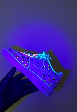 Nike air force 1 custom sneakers 