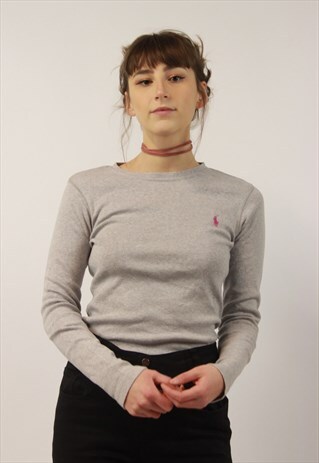 VINTAGE RALPH LAUREN LONG SLEEVED TOP