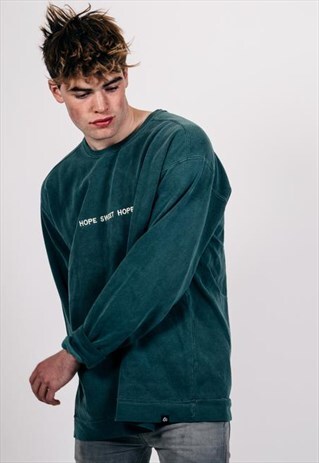 OUTSIDEIN SWEATER (UNISEX) GREEN