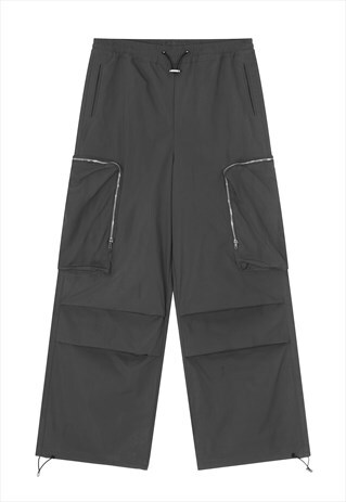Cargo joggers grunge overalls skater pants pocket trouser