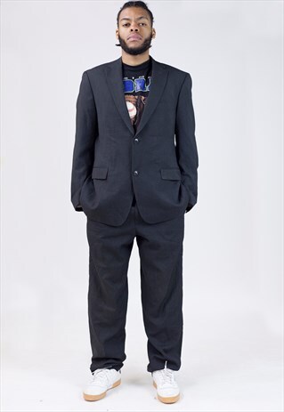 VINTAGE 90'S HUGO BOSS GREY SUIT