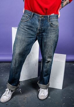 Vintage Levi's 527 Jeans in Blue Denim