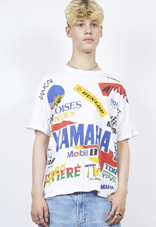 VINTAGE 90'S FORMULA 1 PRINT T-SHIRT