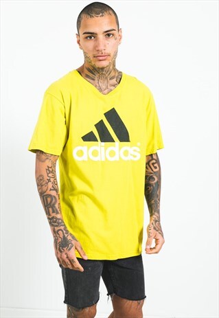VINTAGE 80S ADIDAS SPORT T-SHIRT / S3555