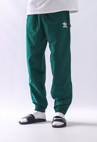 VINTAGE MENS ADIDAS LOGO TRACK SUIT TROUSERS JOGGER PANTS