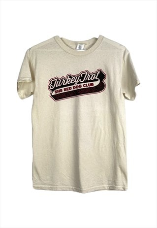 VINTAGE TURKEY TROK T-SHIRT IN BEIGE S