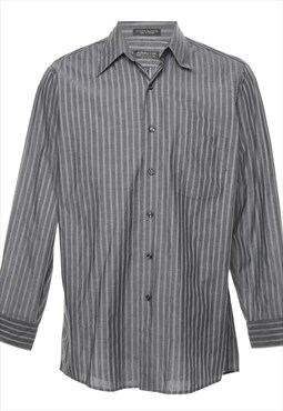 Vintage Arrow Striped Shirt - L